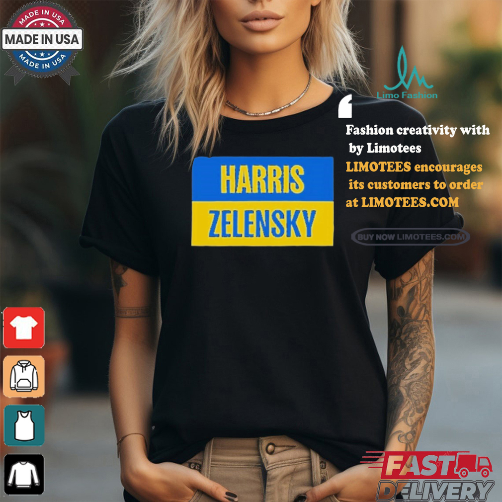 Official Kamala Harris Ukraine Zelensky 2024 Ukraine T shirt