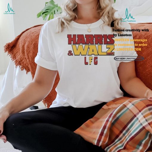 Official Kamala Harris and tim walz 2024 lfc T shirt