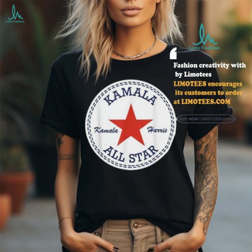 Official Kamala Harris converse logo T shirt