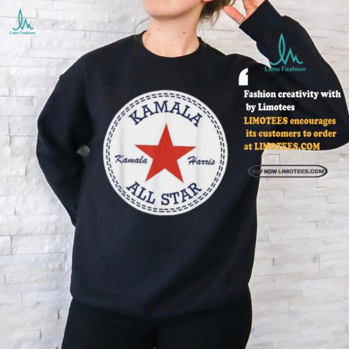 Official Kamala Harris converse logo T shirt