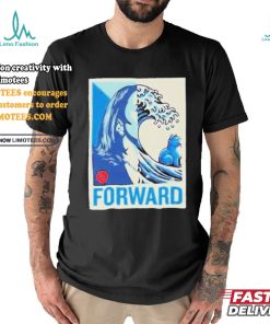 Official Kamala walz forward comma LA print T shirt