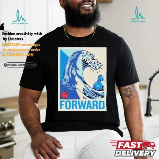 Official Kamala walz forward comma LA print T shirt