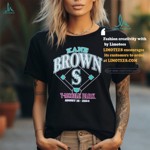 Official Kane Brown x Seattle Mariners T Mobile Park August 16, 2024 Shirt
