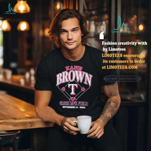 Official Kane Brown x Texas Rangers Globe Life Field September 14, 2024 Shirt