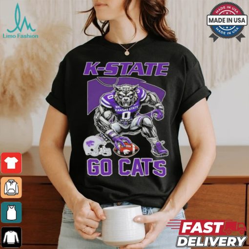 Official Kansas State Wildcat Football 2024 Go Cats T Shirt