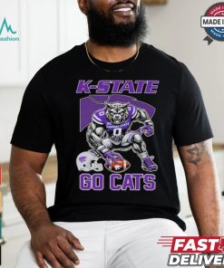 Official Kansas State Wildcat Football 2024 Go Cats T Shirt