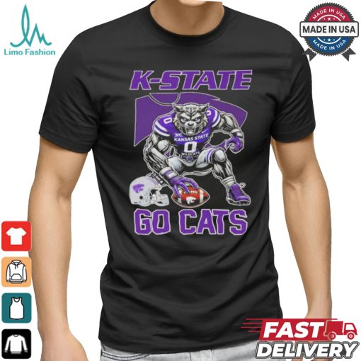 Official Kansas State Wildcat Football 2024 Go Cats T Shirt