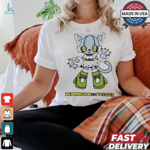 Official KimchI and miso mecha cat girl ringer 2024 T shirt