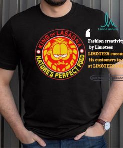 Official King Of Lasagna Nature’s Perfect Food Shirt