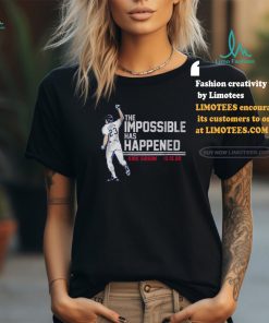 Official Kirk Gibson Detroit Tigers The Impossible Has Happened T Shirt