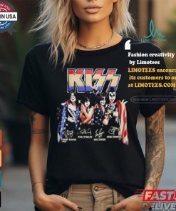 Official Kiss Tommy Thayer Paul Stanley Eric Singer Gene Simmons Shirt