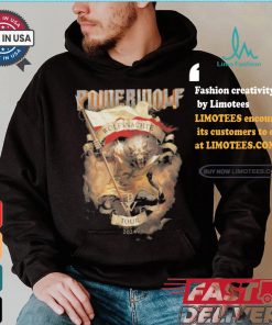 Official Krakow Powerwolf Wolfsnächte Tour 2024 shirt