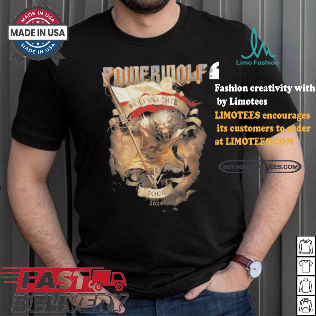Official Krakow Powerwolf Wolfsnächte Tour 2024 shirt Official Krakow Powerwolf Wolfsnächte Tour 2024 shirt
