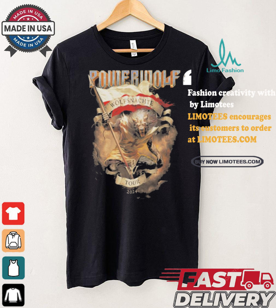 Official Krakow Powerwolf Wolfsnächte Tour 2024 shirt Official Krakow Powerwolf Wolfsnächte Tour 2024 shirt