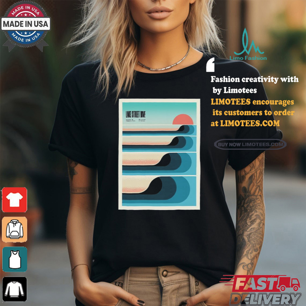 Official Lake Street Dive Thompson Point Portland ME August 17 18 2024 Poster shirt Official Lake Street Dive Thompson Point Portland ME August 17 18 2024 Poster shirt