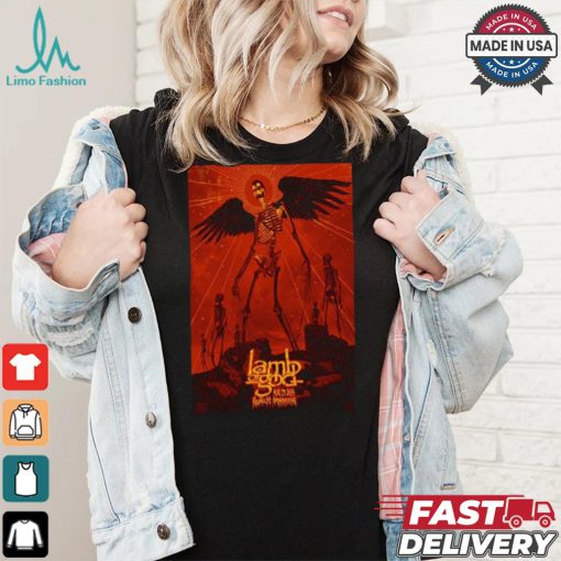 Official Lamb Of God Red Rocks Amphitheatre in Morrison CO Aug 29 2024 Poster shirt