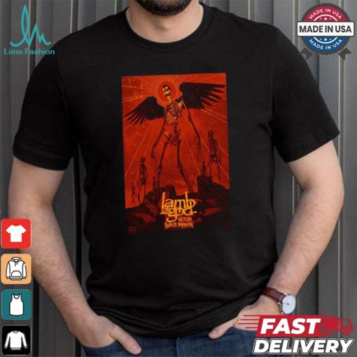 Official Lamb Of God Red Rocks Amphitheatre in Morrison CO Aug 29 2024 Poster shirt