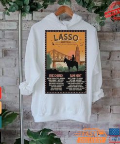 Official Lasso Montreal Festival August 16 17 2024 Parc Jean Drapeau Poster Shirt