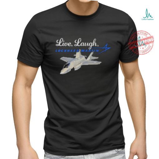 Official Live, Laugh, Fighter Jet Long Sleeve Shirt