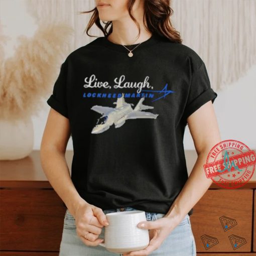 Official Live, Laugh, Fighter Jet Long Sleeve Shirt