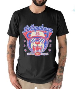 Official Lollapalooza Baseball August 1 4 2024 Grant Park Chiacago IL Concert shirt