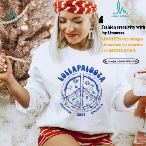 Official Lollapalooza Tour August 1 4 2024 Grant Park Chicago IL Event Shirt