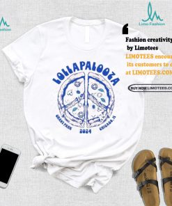 Official Lollapalooza Tour August 1 4 2024 Grant Park Chicago IL Event Shirt