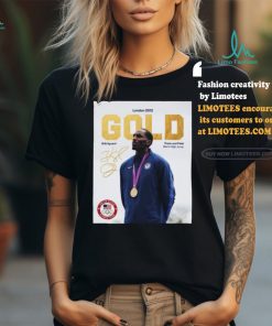 Official London 2012 Erik Kynard Gold Medal Track And Field Men’s High Jump Olympic Team Signature Poster t shirt