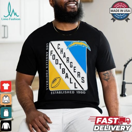 Official Los Angeles Chargers Starter Shield Logo T Shirt