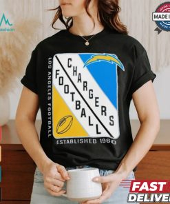 Official Los Angeles Chargers Starter Shield Logo T Shirt