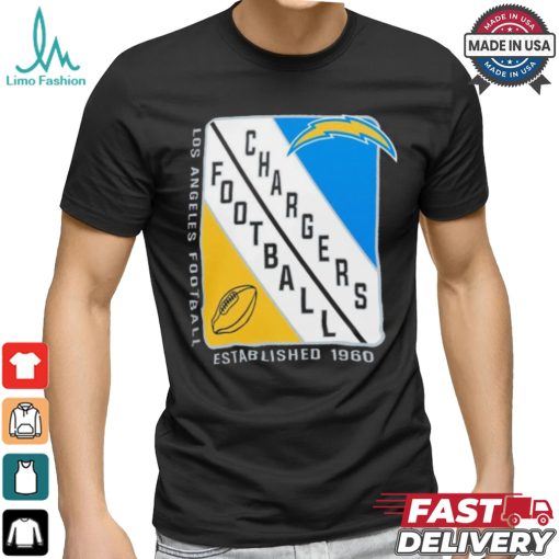 Official Los Angeles Chargers Starter Shield Logo T Shirt