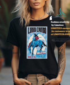 Official Luke Combs In Houston, TX On August 9, 2024 Tour Poster Shirt