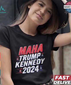 Official MAHA Trump Kennedy 2024 T Shirt Voter Apparel, Election 2024 T Shirt