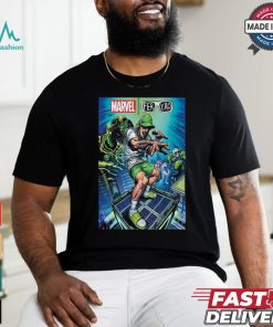 Official Marvel x Feid Ferxxo Green Poster shirt