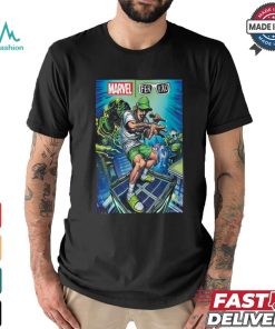 Official Marvel x Feid Ferxxo Green Poster shirt