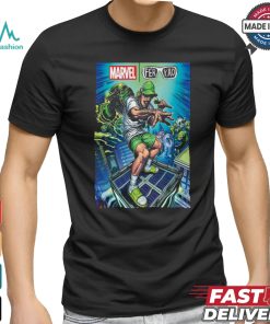 Official Marvel x Feid Ferxxo Green Poster shirt