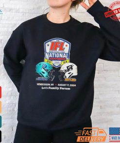 Official Massachusetts Pirates vs Arizona Rattlers 2024 The IFL National Championship Shirt