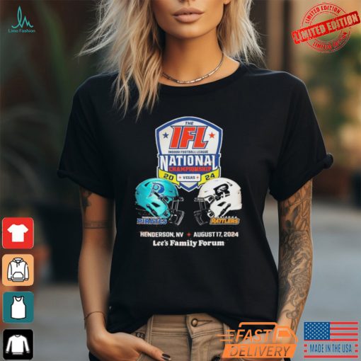 Official Massachusetts Pirates vs Arizona Rattlers 2024 The IFL National Championship Shirt