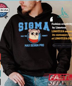 Official Maxdesignpro Sigma Max The Monkey Cartoon t shirt
