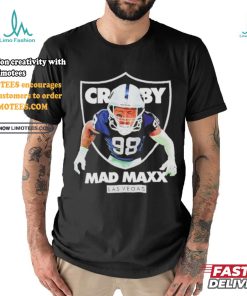 Official Maxx Crosby Las Vegas Raiders Mad Maxx Cartoon Shirt
