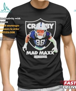 Official Maxx Crosby Las Vegas Raiders Mad Maxx Cartoon Shirt