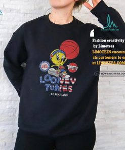 Official Men’s Team USA X Looney Tunes Tweety Be Fearless Shirt