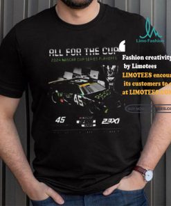 Official Men’s Tyler Reddick Checkered Flag Sports Black 2024 NASCAR Cup Series Playoffs The Beast T Shirt