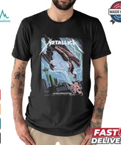 Official Metallica M72 Seattle Washington Pop Up Shop Poster At Lumen Field On August 30 And September 1 2024 M72 North American Tour The Bald Eagle shirt