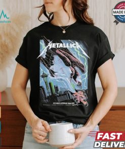 Official Metallica M72 Seattle Washington Pop Up Shop Poster At Lumen Field On August 30 And September 1 2024 M72 North American Tour The Bald Eagle shirt