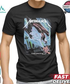 Official Metallica M72 Seattle Washington Pop Up Shop Poster At Lumen Field On August 30 And September 1 2024 M72 North American Tour The Bald Eagle shirt