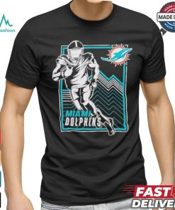 Official Miami Dolphins Starter Player Grid T Shirt