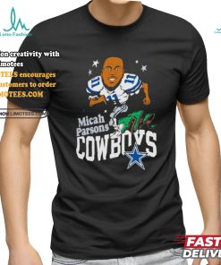 Official Micah Parsons Dallas Cowboys Homage Caricature Player Shirt, hoodie, sweater, long sleeve and tank top Official Micah Parsons Dallas Cowboys Homage Caricature Player Shirt