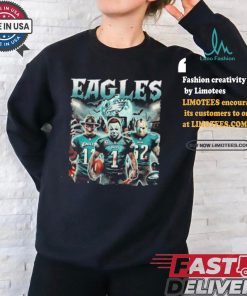 Official Michael Myers 1 Jason Voorhees 62 Freddy Krueger 11 Eagles Philadelphia Halloween Shirt
