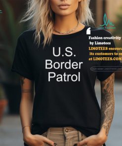 Official Michael harriot wearing us border patrol T shirt